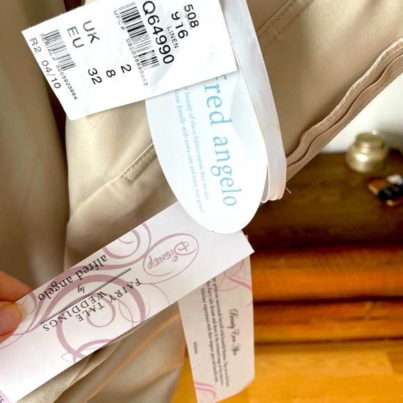 Alfred Angelo -Disney Fairytale Collection One Shoulder Dress-Brand New! - Picture 1 of 4